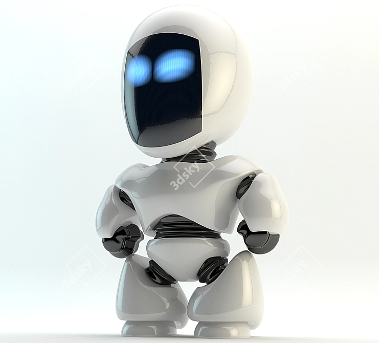 Robotic Companion - Adam 3D model image 3