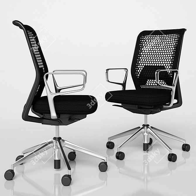 Ergonomic Mesh Office Chair 3D model image 1