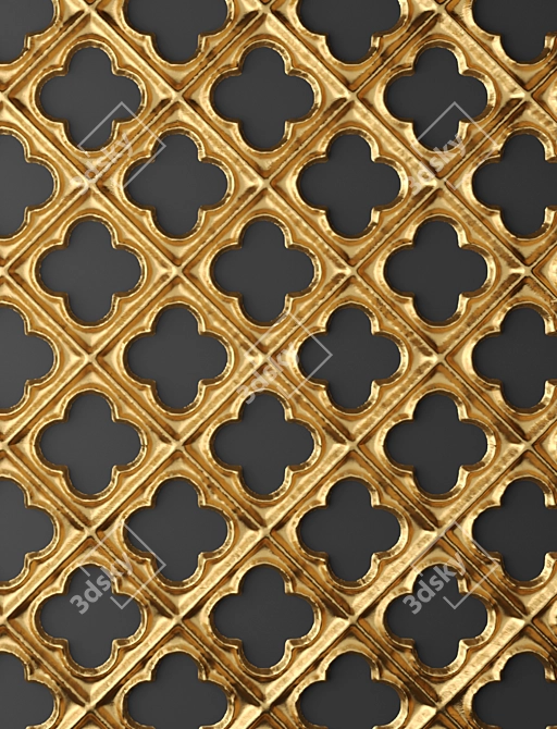 Tiling Panel and Grille 3D model image 2