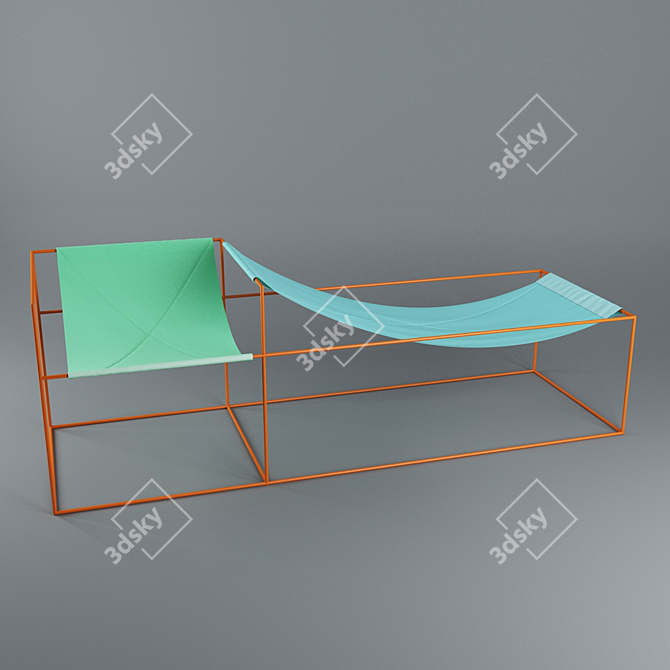 Contemporary Comfort: Ventura Lambrate Seating 3D model image 1