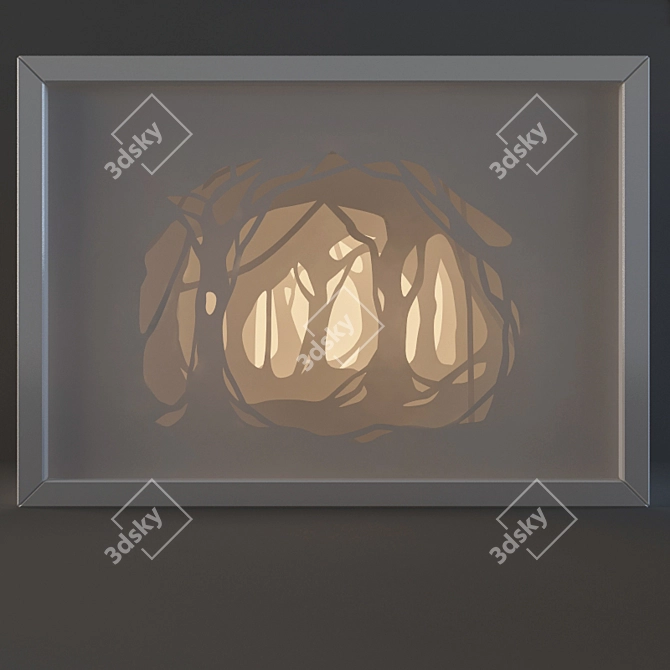 Paper Lightbox 3D model image 3