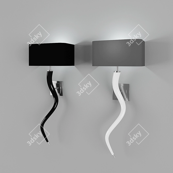 Windsor Smith Arteriors Sconce 3D model image 1