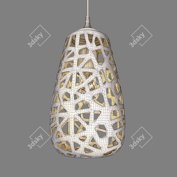 Title: Nestor Light Pendant: Modern Elegance 3D model image 2