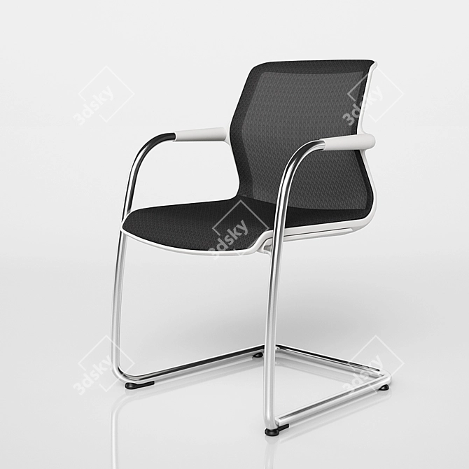 Ultimate Office All-Rounder: Unix Chair 3D model image 1