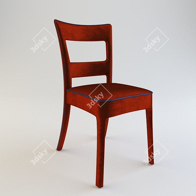 Elegant Bonaldo Sheryl Chair 3D model image 1