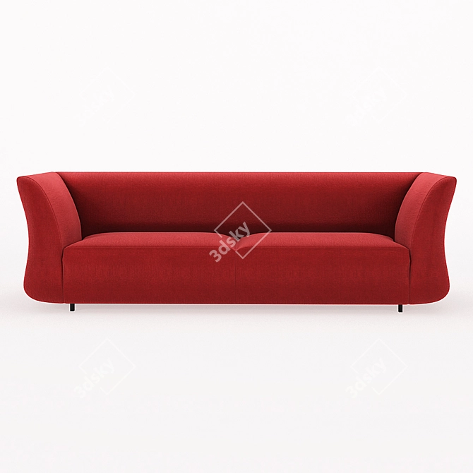Modern 220cm Sofa by KAPO GmbH 3D model image 1