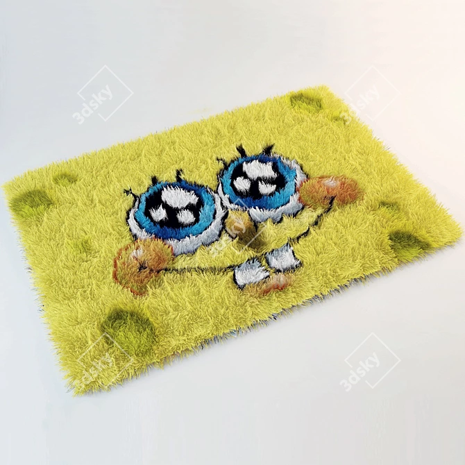 SpongeBob Kids' Play Mat 3D model image 1