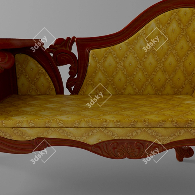 Multifunctional Sofa with Phone Cupboard 3D model image 3