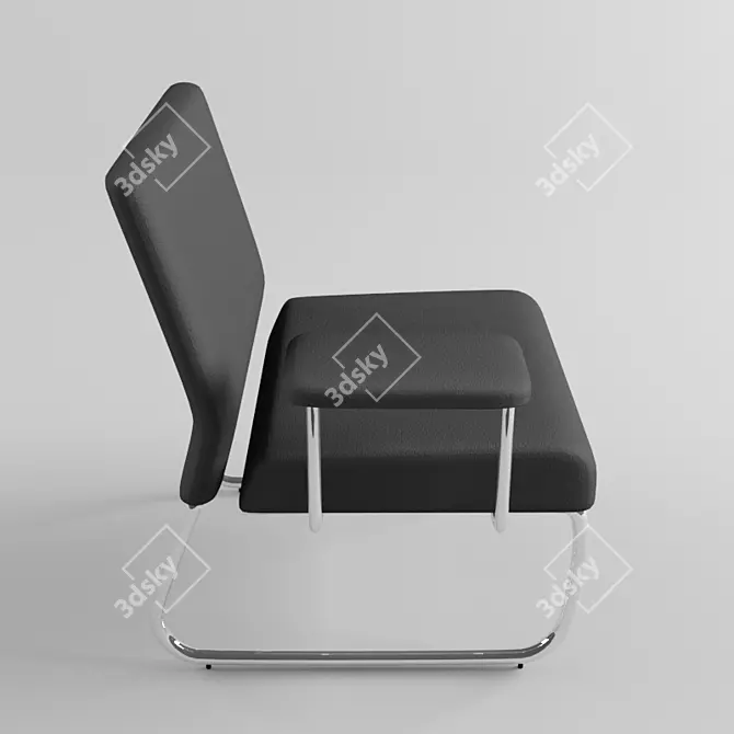 Flexible Modular Slastic Chair 3D model image 2