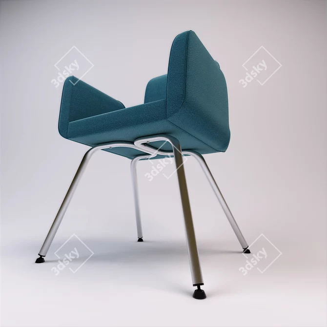 Modern Conference Chair: IKEA PATRICK 3D model image 2