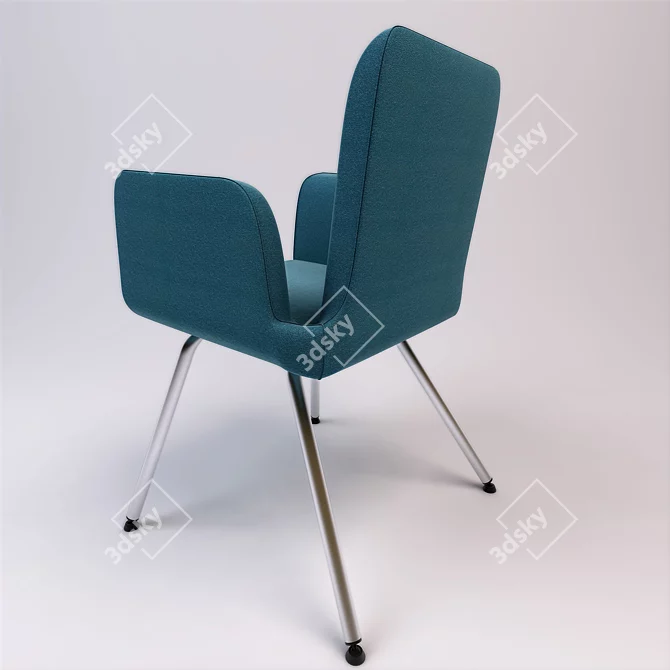 Modern Conference Chair: IKEA PATRICK 3D model image 3