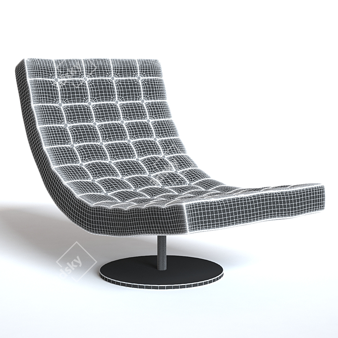 SISSI | Elegant Armchair 3D model image 3