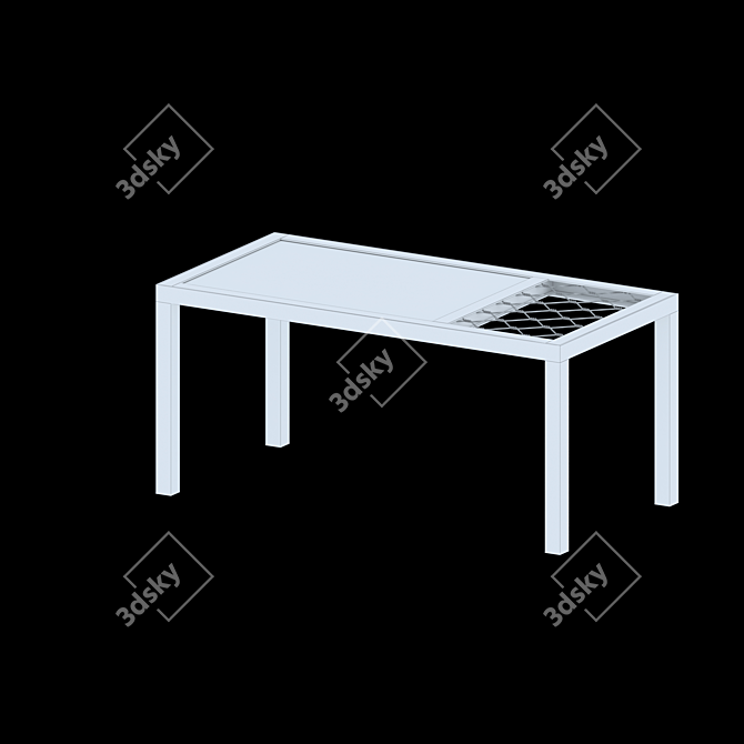 Mesh Coffee Table by Zaremba 3D model image 2