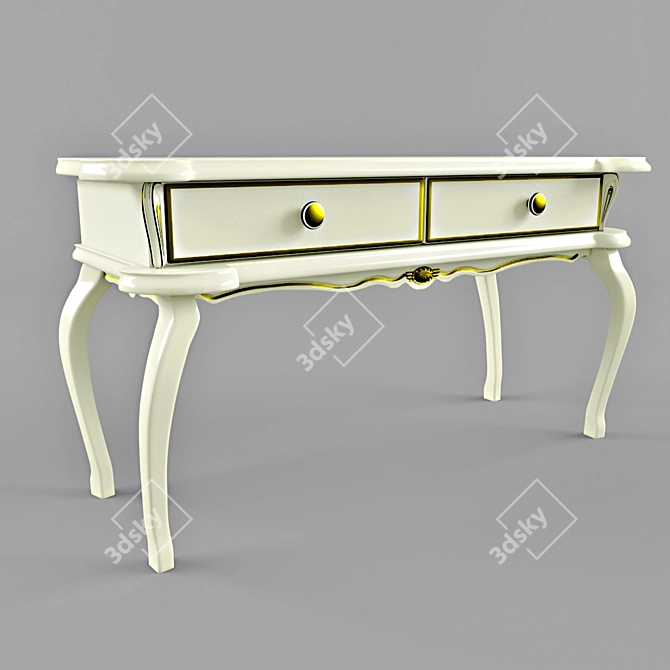 Belarusian Made Victoria Table 3D model image 1