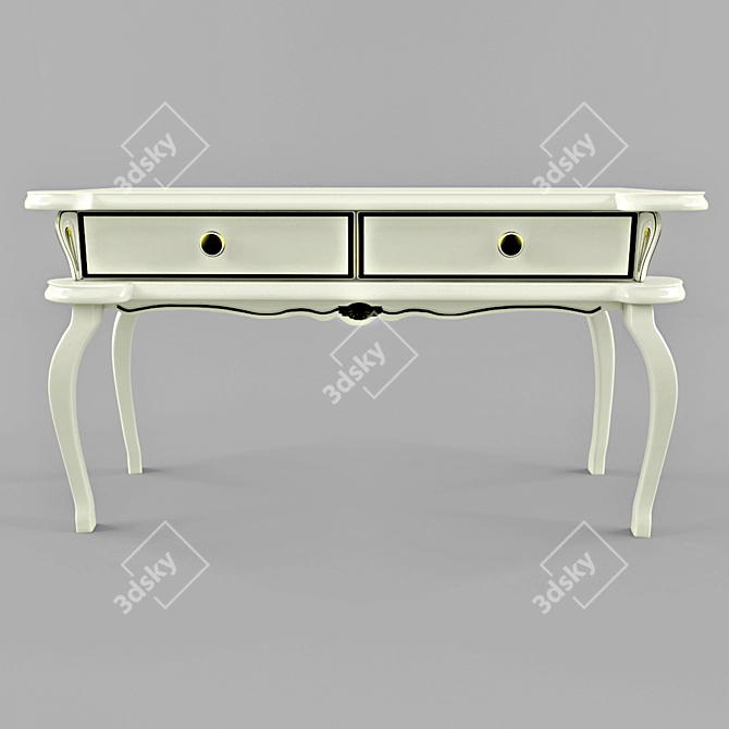 Belarusian Made Victoria Table 3D model image 2