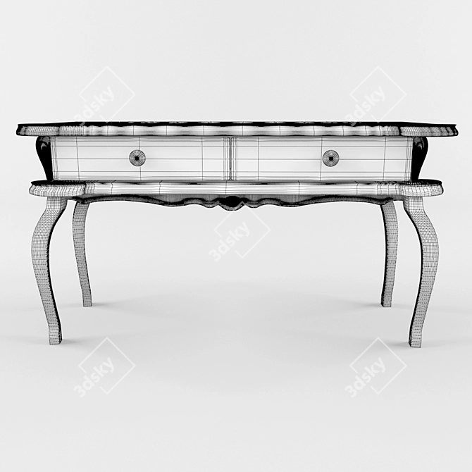 Belarusian Made Victoria Table 3D model image 3