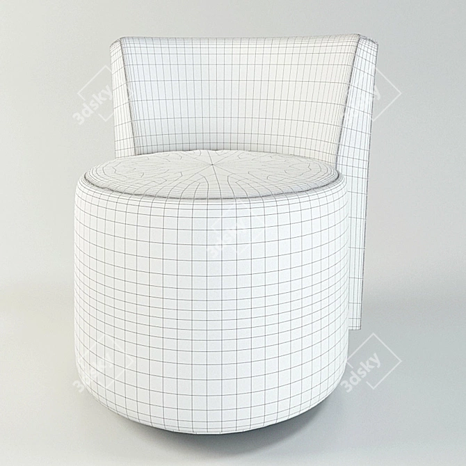 Stylish Domingo Dalt Tables 3D model image 2