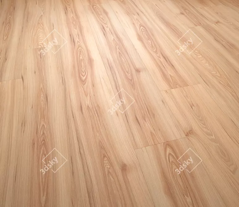 Flor_Pine Light - Seamless Material and Flooring Pack 3D model image 1