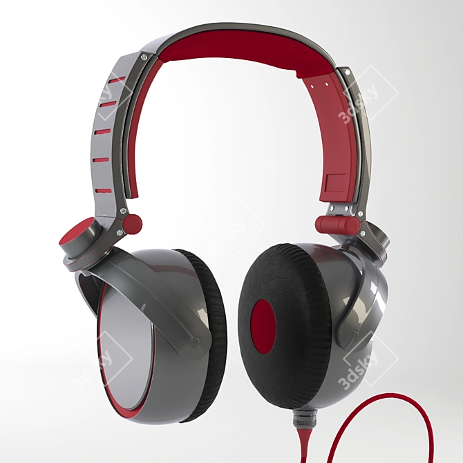 Sony MDR-XB920: Immersive Bass Experience 3D model image 1