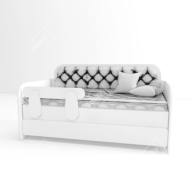 Dreamland Crib: Perfect for Your Little One 3D model image 3