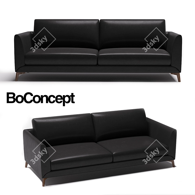 BoConcept Fargo Sofa | Stylish and Modern 3D model image 1