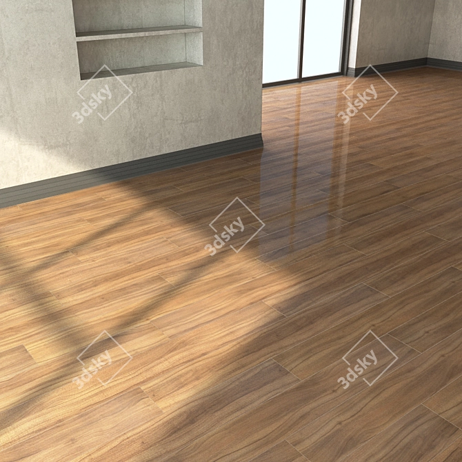 Eger High-Res Laminate Flooring 3D model image 1