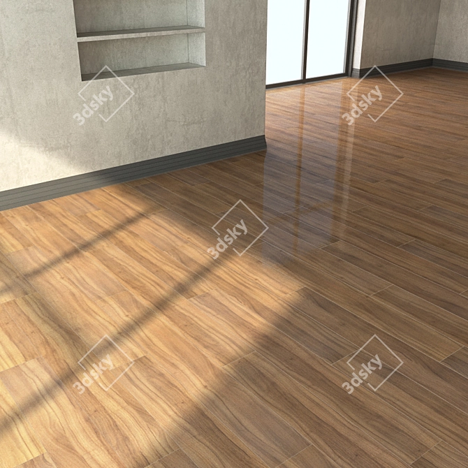 Eger High-Res Laminate Flooring 3D model image 2