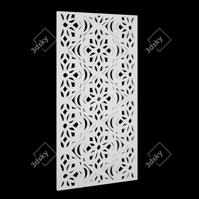 Elegant Divider Set 3D model image 2