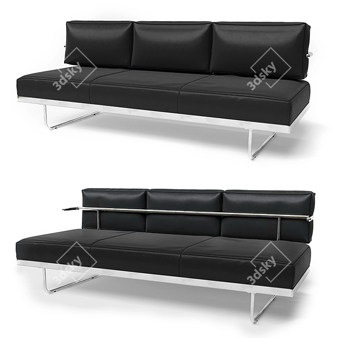 Modern Le Corbusier Lc5 Sofa 3D model image 1