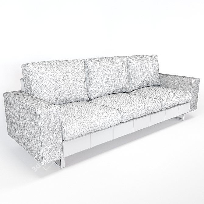  Elegant Johan Sofa by KAPO 3D model image 2