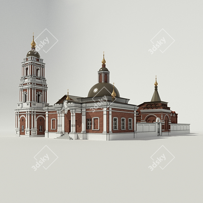 Eternal Sanctuary: Church 3D model image 1