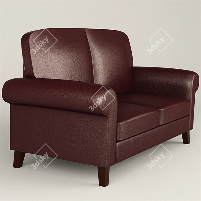 Cozy Ustad Sofa 3D model image 1