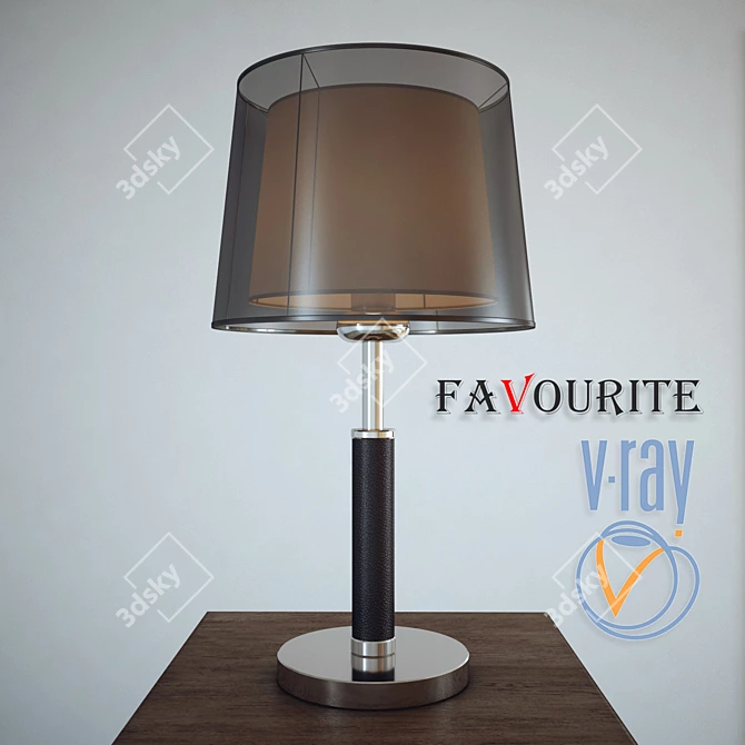 Super-set Lamp: Stylish & Elegant Lighting 3D model image 1