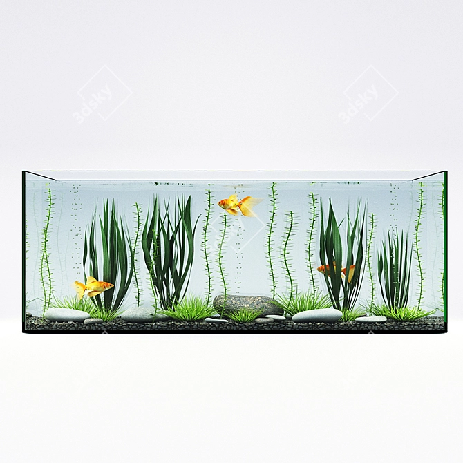 Virtual Aquarium 3D 3D model image 1