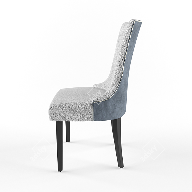 Elegant Charles Chair: London's Finest 3D model image 2