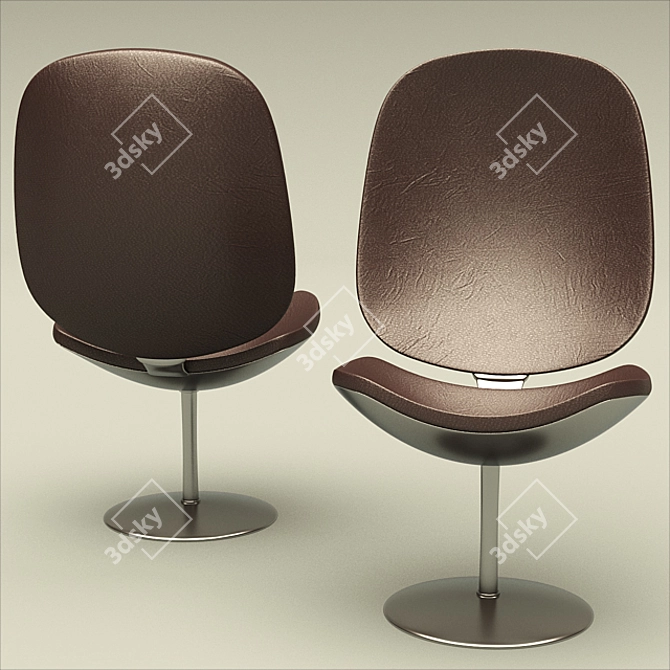 ErgoSeat: Modern Office Chair 3D model image 1