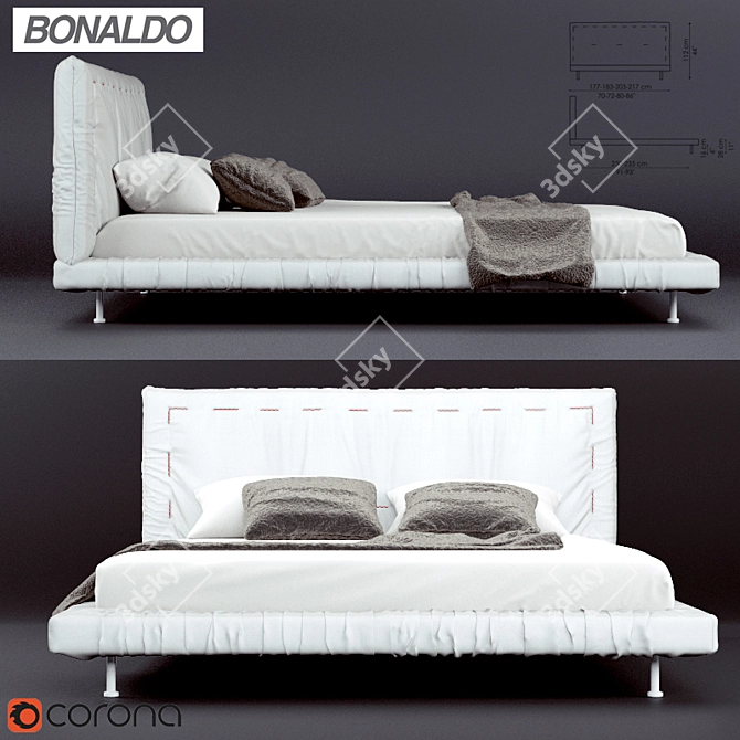 Elegant Italian Design: Bonaldo Eureka 3D model image 1