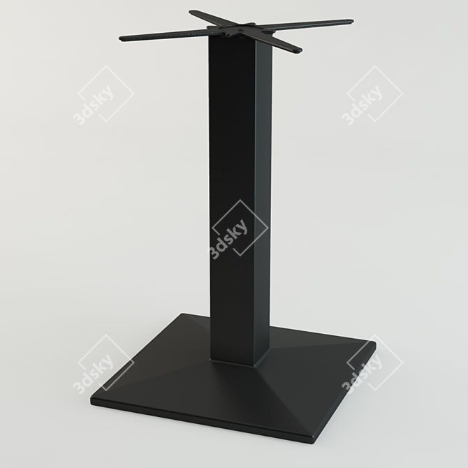 Sleek and Modern table for any space 3D model image 1