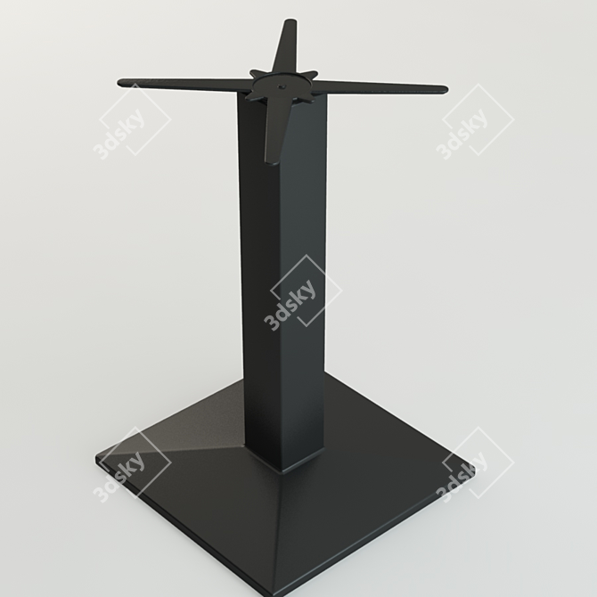 Sleek and Modern table for any space 3D model image 2