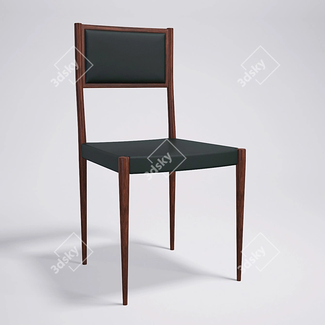 Rare Antique Chair Found at London Sale 3D model image 1