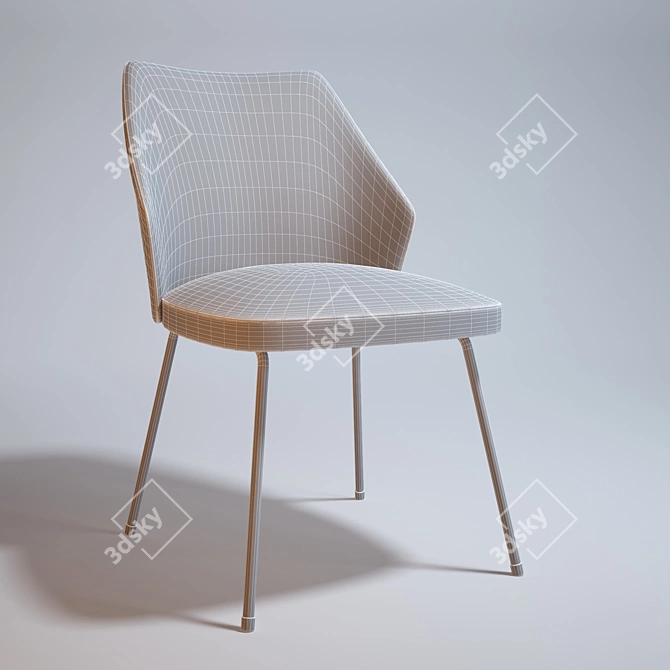 London Sale Find: Stylish Chair 3D model image 2