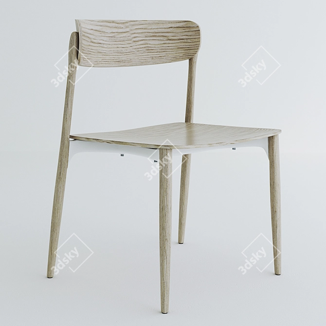 Timeless Elegance: Nemea Chair Collection 3D model image 3