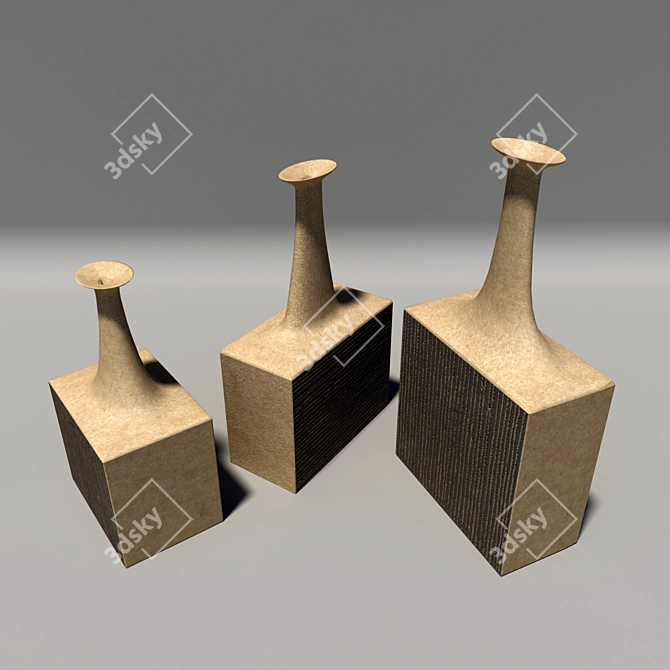 Gambone's Trio: Handcrafted Masterpieces! 3D model image 2
