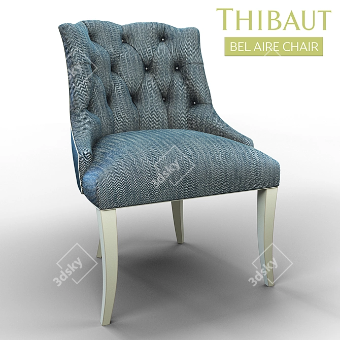 Thibaut Belaire Accent Chair 3D model image 1