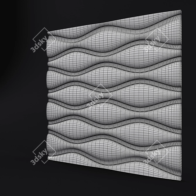 3D Gypsum Board - 600x600 3D model image 3