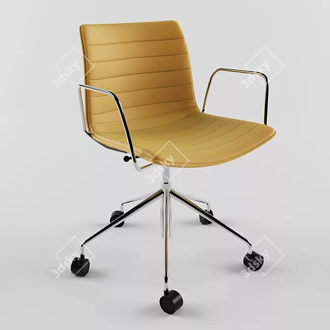 Modern Swivel Chair: Catifa 5 3D model image 1