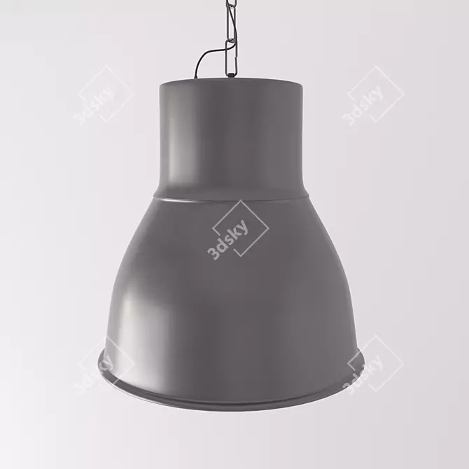 Hektar Pendant Light: Stylish Dining Illumination 3D model image 1