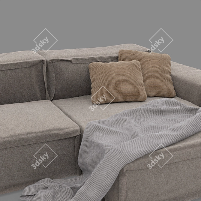 Cantori BassetHound Sofa 3D model image 2