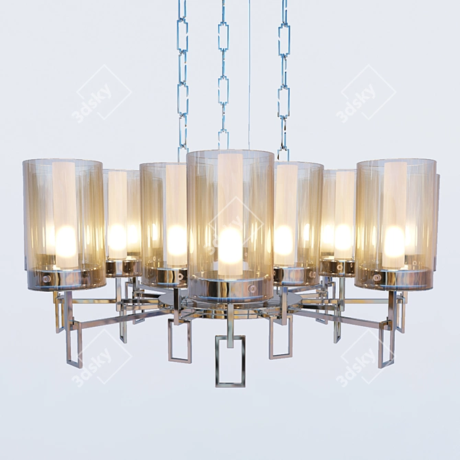 Cosmo Emilie Pendant Light 3D model image 1