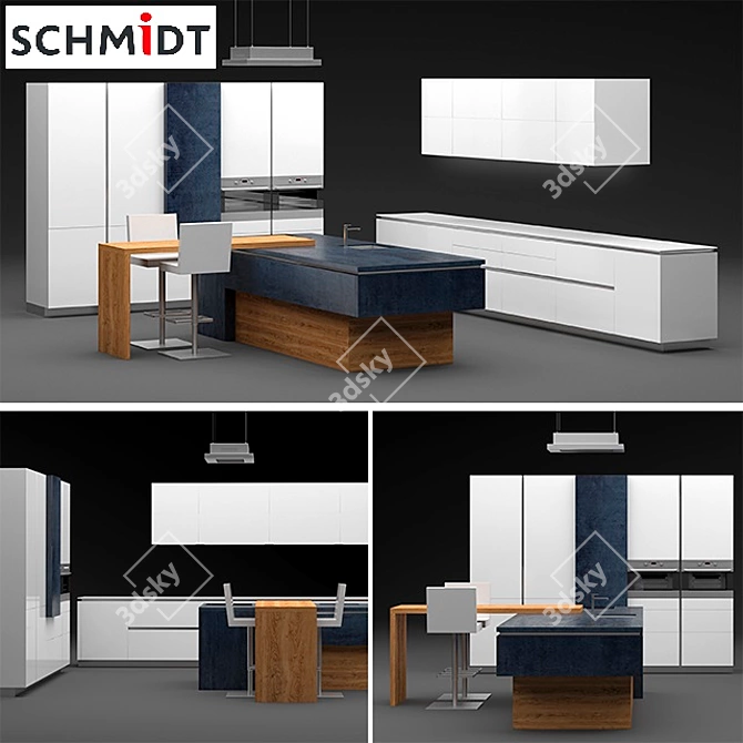 Schmidt Arcos Eolis Kitchen Set 3D model image 1